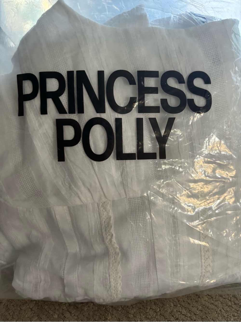 Princess Polly White Mini Dress - Picture 6 of 7